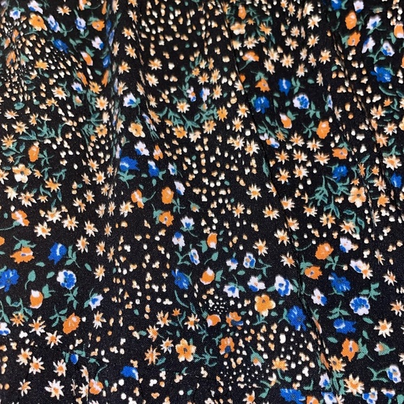 Wild fable dress black floral - Picture 2 of 5